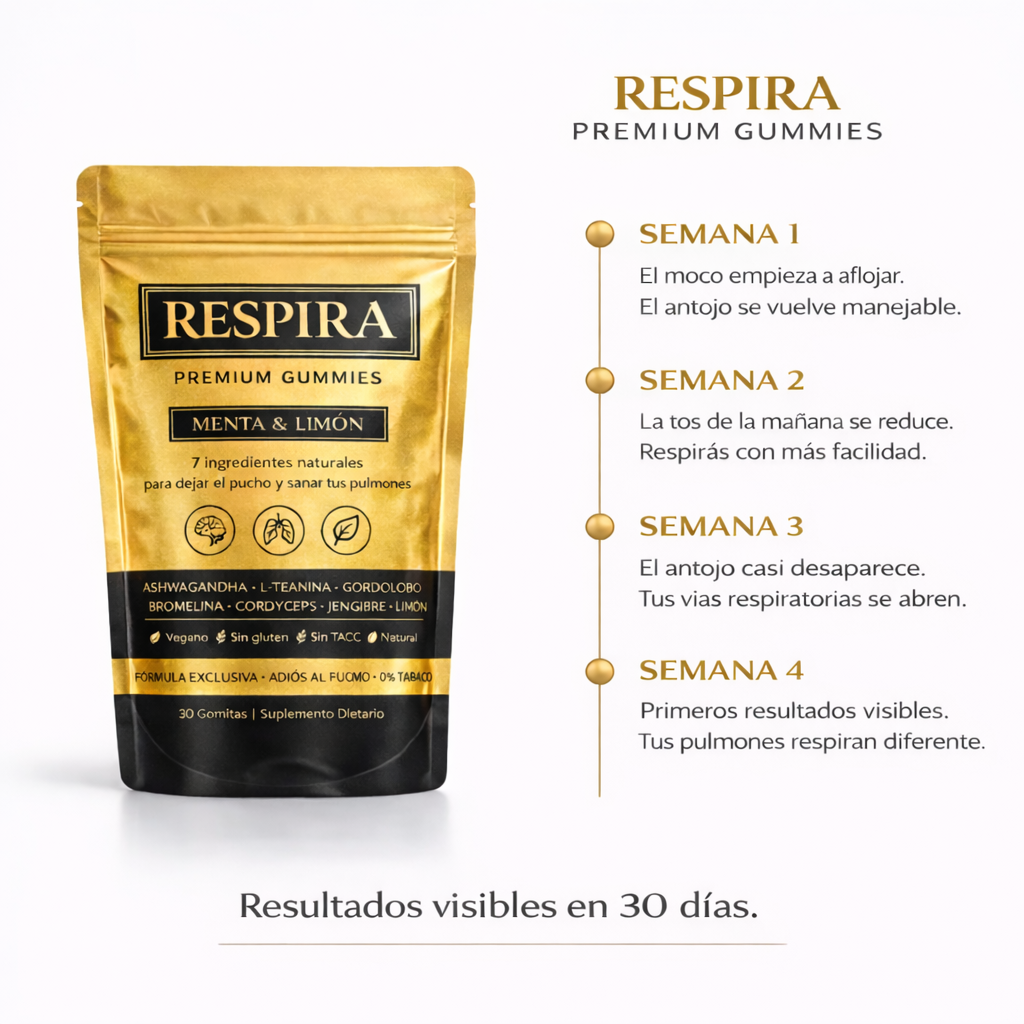 Respira - Gomitas Premium Anti-Smoking