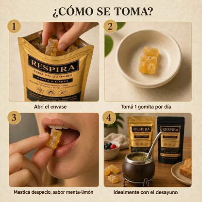 Respira - Gomitas Premium Anti-Smoking