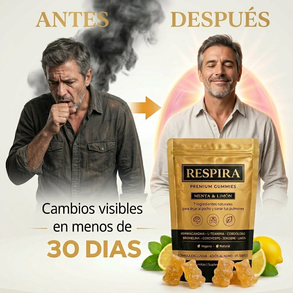 Respira - Gomitas Premium Anti-Smoking