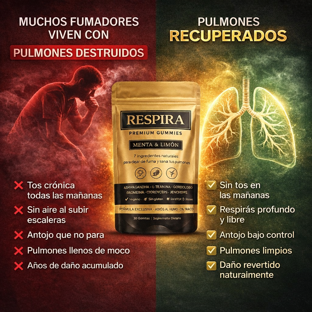 Respira - Gomitas Premium Anti-Smoking