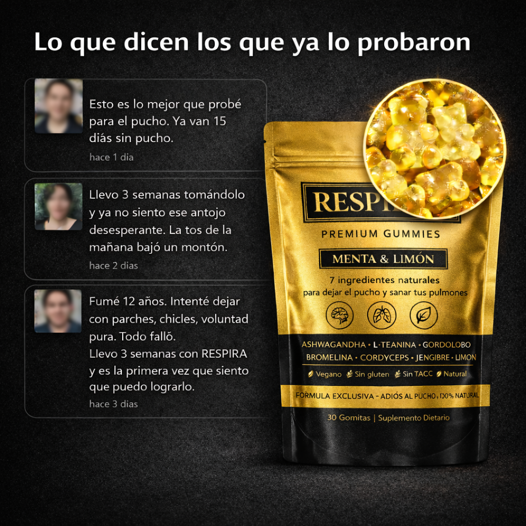 Respira - Gomitas Premium Anti-Smoking