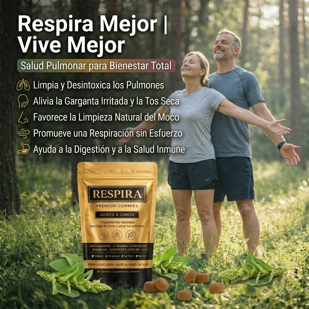 Respira - Gomitas Premium Anti-Smoking