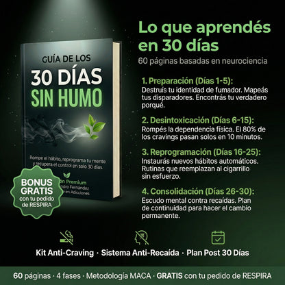 Guía de los 30 Días sin Humo